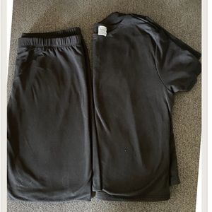 Double lined Biker Shorts Set